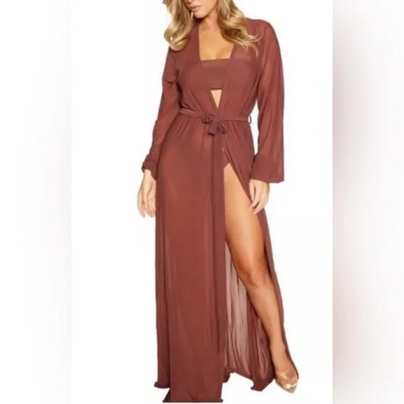 NWT Naked Wardrobe Lux Cover Up - Picture 1 of 2